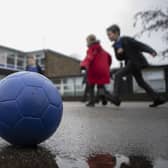 School children playing during a break. The two-child benefit cap has affected more than 80,000 children in Scotland in the last year, research commissioned by the SNP has found. Picture: Danny Lawson/PA Wire