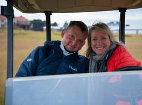 Doddie Weir OBE with friend and CEO of My Name'5 Doddie Foundation Jill Douglas . Organisers of Doddie Aid 2023 have surpassed the £1 million mark after just 11 days of fundraising, with organisers hopeful that they could reach a “record breaking” total.