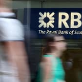 The RBS owner said pre-tax operating profit hit £1.1 billion, up from a little under £1bn a year earlier. Picture: Daniel Leal/AFP via Getty Images.