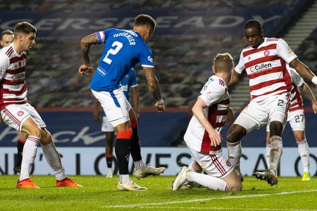 Rangers defeated Hamilton 8-0 on November 8 last year.