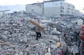 A powerful earthquake hit a wide area in south-eastern Turkey, near the Syrian border, killing more than 20,000 people and trapping many others.  Picture: Efekan Akyuz/Depo Photos via ZUMA Press Wire/Shutterstock