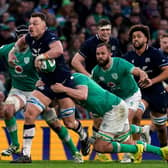 Jack Dempsey on the attack for Scotland during the Guinness Six Nations match against Ireland at the Aviva Stadium in Dublin. The hosts won 17-13.  (Picture: Brian Lawless/PA Wire)