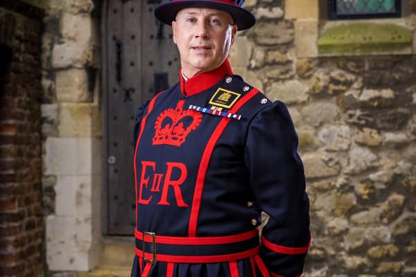 Tam Reilly, the Tower of London's newest Yeoman Warder,