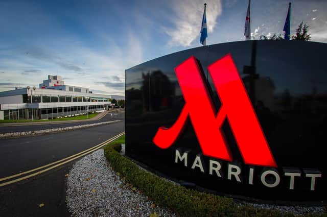 Marriott said it 'deeply regrets' the incident. Picture: Steven Scott Taylor/JPI Media.