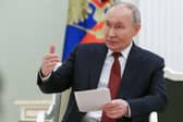 Russia's President Vladimir Putin at a meeting in Moscow this week (Picture: Sergei KARPUKHIN / POOL / AFP)