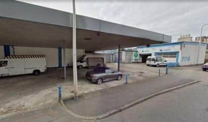 The proposed pet crematorium site is currently a disused disused fuel station