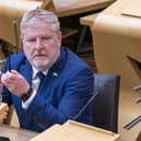 Culture secretary Angus Robertson in the Scottish Parliament. Picture: Jane Barlow/PA