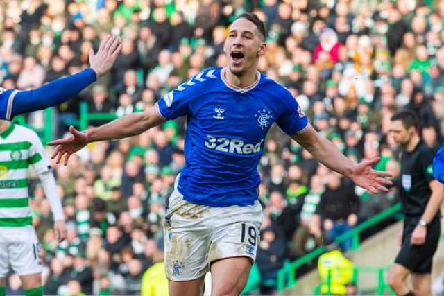 Katic's last goal for Rangers came 18 months ago against Celtic. (Photo by Alan Harvey / SNS Group)