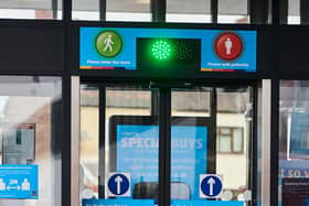 Shops including Aldi introduced queuing systems during lockdown.