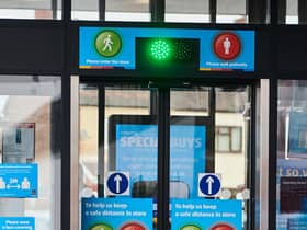 Shops including Aldi introduced queuing systems during lockdown.