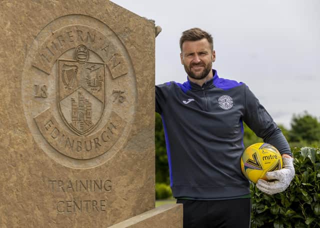 David Marshall believes Hibs have to be targeting third place. Picture: Alan Rennie / Hibernian FC