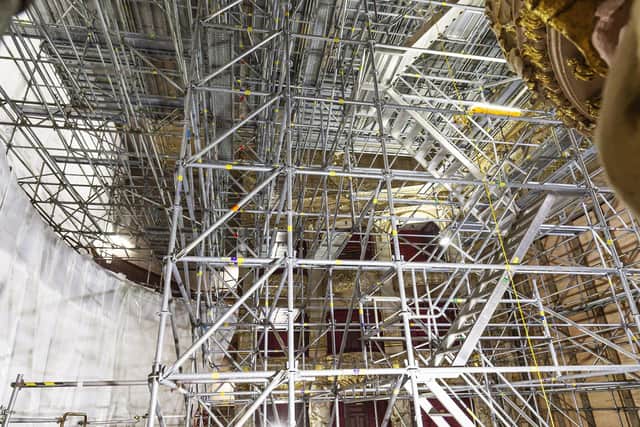 The ongoing refurbishment of the King's Theatre in Edinburgh is expected to continue until the summer of 2025. Picture: Anneleen Lindsay