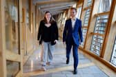 Scottish Greens co-leaders Gillian Mackay MSP and Ross Greer MSP at Holyrood in February (Picture: Jeff J Mitchell/Getty Images)