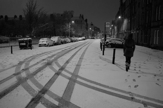 This one was taken near  Easter Road.