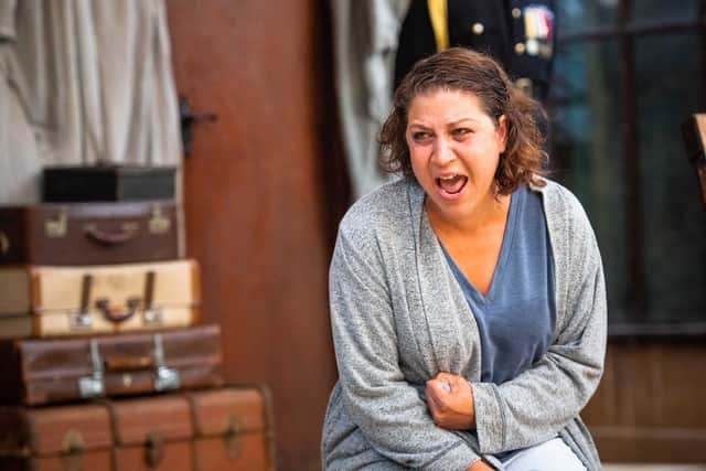 Nicole Cooper as Hermione in The Winter's Tale at Bard in the Botanics PIC: Tommy Ga-Ken Wan