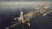 The new outer berth at Leith, where the renewable energy hub will bring new jobs.