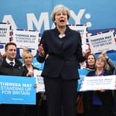 Theresa May during her time as UK prime minister. Picture: Justin Tallis/WPA Pool/Getty Images
