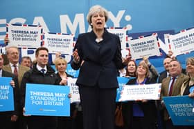 Theresa May during her time as UK prime minister. Picture: Justin Tallis/WPA Pool/Getty Images