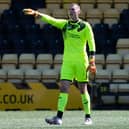 Livingston's on loan goalkeeper Daniel Barden. (Photo by Craig Foy / SNS Group)