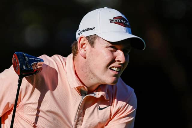 Bob MacIntyre is looking forward to taking on Collin Morikawa in his opening game in the WGC-Dell Technologies Match Play in Austin, Texas, on Wednesday. Picture: Michael Owens/Getty Images.