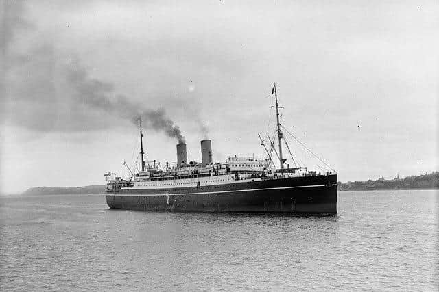 The SS Metagama was built in 1914 for the Canadian Pacific Steamships company.