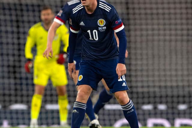 Callum McGregor will be Celtic's only starter for Scotland against Israel (Photo by Alan Harvey / SNS Group)