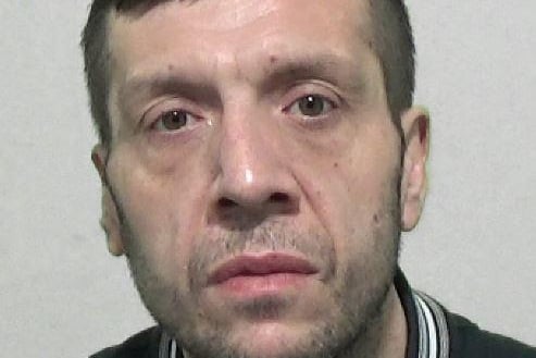 Wilson, 42, of Perth Road, Sunderland, was jailed for 34 weeks at South Tyneside Magistrates' Court after admitting seven thefts and three assaults as part of 13 offences.