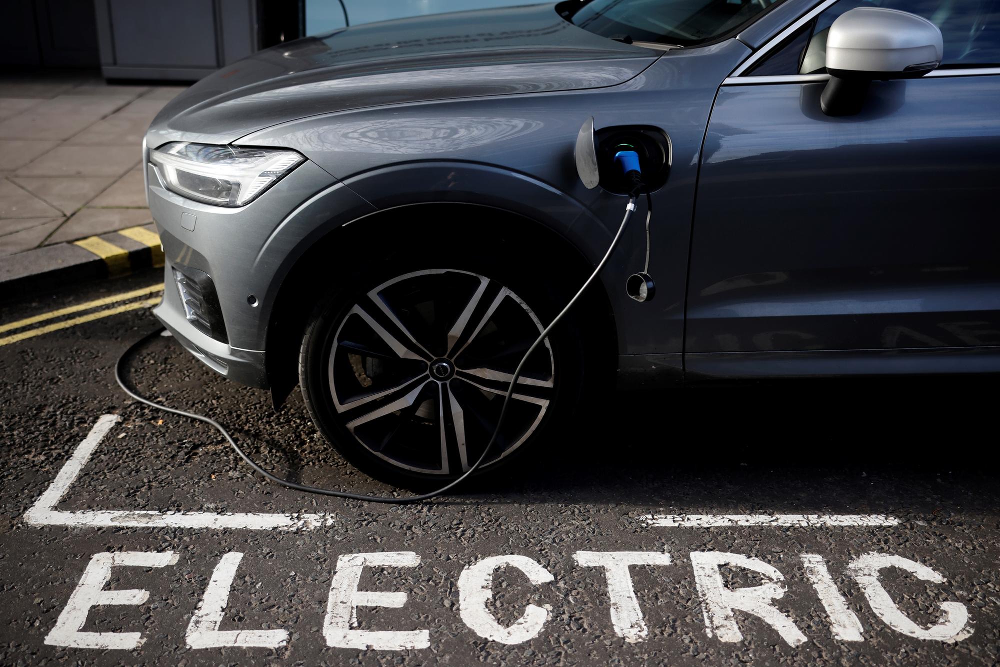 Sales of electric vehicles hitting accelerator while broader market stalls