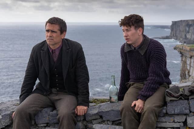 Colin Farrell (L) and Barry Keoghan in The Banshees Of Inisherin. Pic: PA Photo/Searchlight Pictures.