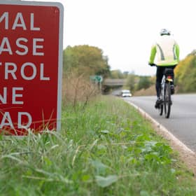 Signs near Eccles in Norfolk, as all of Norfolk and Suffolk, and parts of Essex, became the latest areas to be placed in an Avian Influenza Prevention Zone (AIPZ). Picture date: Tuesday October 4, 2022.