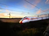LNER Azuma on the East Coast Mainline