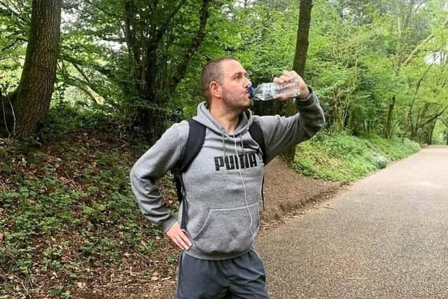 Leighton is undertaking the challenge following his own personal struggles
