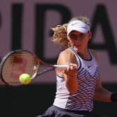 Mirra Andreeva, 16, is making waves on the women's tour and won her first match at Roland Garros.