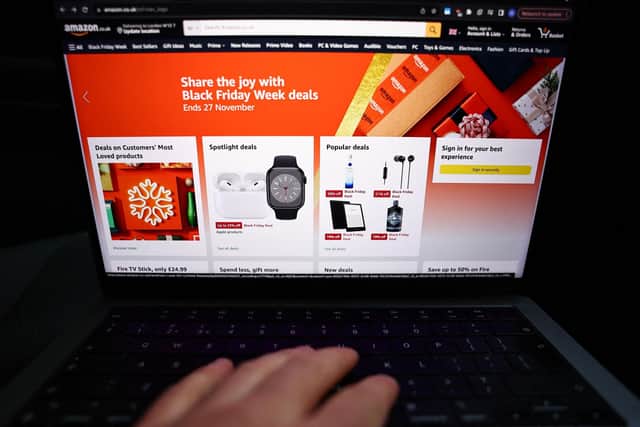 Black Friday officially falls on November 28 this year. Picture: Henry Nicholls/AFP via Getty Images