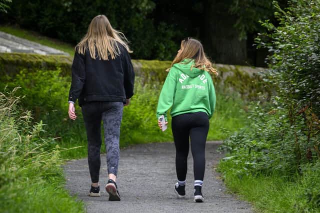The Paths for All project seeks to get young Scots walking