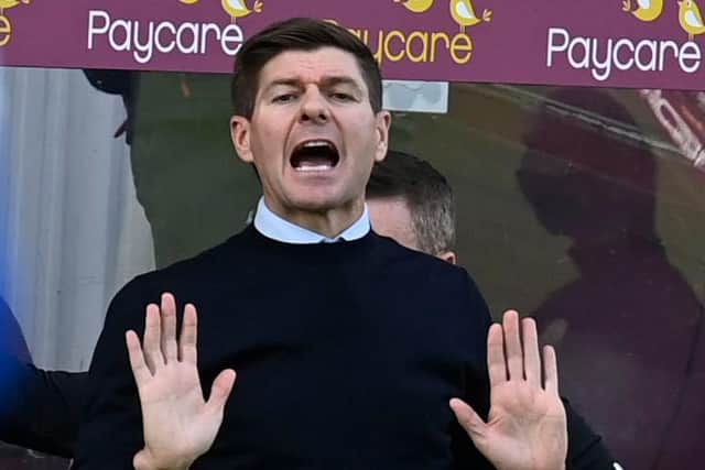 Rangers boss Steven Gerrard.