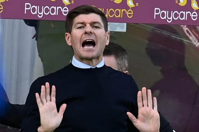 Rangers boss Steven Gerrard.
