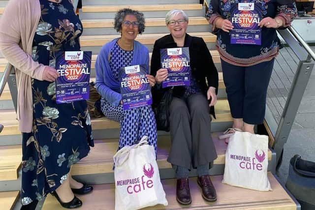 The organisers of a previous year's menopause festival.