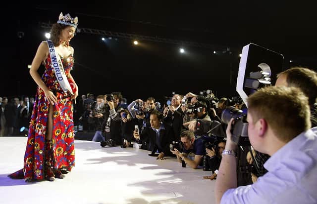 The Miss World competition was moved from its original venue, Nigeria, after violence erupted over the country's  hosting of the contest.