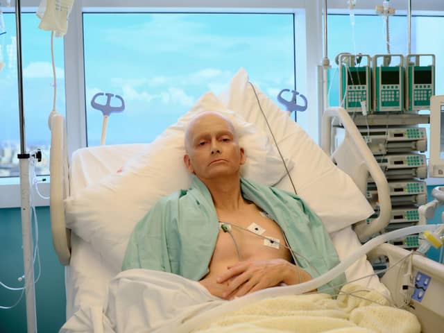 David Tennant as Alexander Litviinenko.