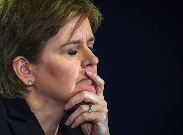 Nicola Sturgeon's political energy may be further depleted if she has to backtrack on her plan to have a 'de facto referendum' on independence (Picture: Andy Buchanan/PA)