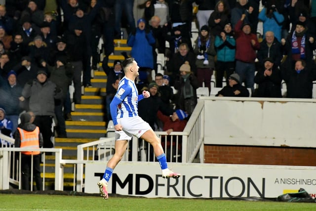 Molyneux celebrated his 100th appearance for Pools at the weekend and has his eyes focused of EFL Trophy success. Picture by FRANK REID