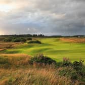 The 10th hole at Dundonald Links, where the 2022 Trust Golf Women's Scottish Open will be held.