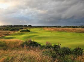 The 10th hole at Dundonald Links, where the 2022 Trust Golf Women's Scottish Open will be held.