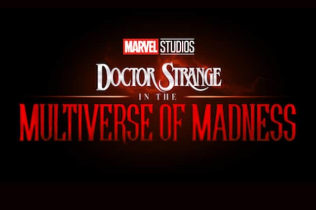 The official logo of Doctor Strange in the Multiverse of Madness. Photo: Marvel.