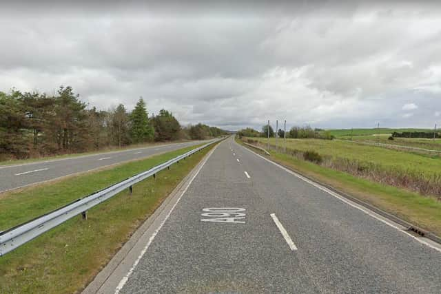 The two-vehicle crash happened on the A90 Southbound near Stonehaven, according to Police Scotland (Photo: Google Maps).