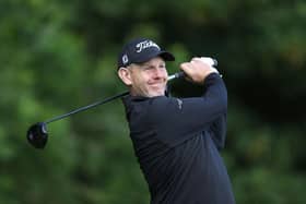 Stephen Gallacher in action during the Horizon Irish Open at Mount Juliet Estate in Thomastown last week. Picture: Richard Heathcote/Getty Images.