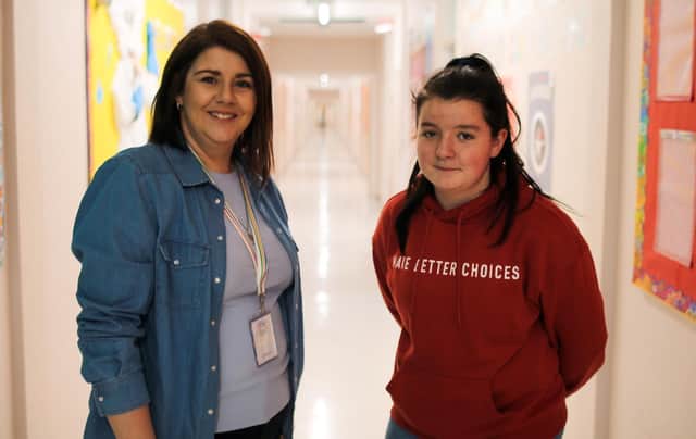 Young people are matched with a mentor who will provide extra support.