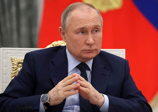 It is Vladimir Putin, not Nato, who is responsible for the war in Ukraine (Picture: Mikhail Tereshchenko/Sputnik/Sputnik/AFP via Getty Images)