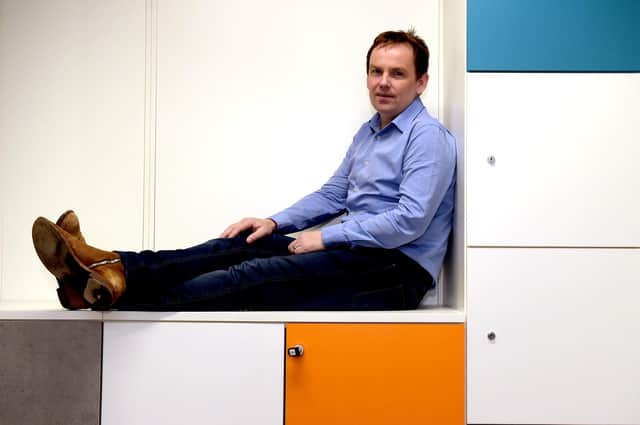 Nucleus, which chief executive David Ferguson set up with the backing of a number of financial advice firms in 2006, has developed software platforms that enable financial advisers to provide online access to clients for investments across ISAs, pensions and bond accounts. Picture: Lisa Ferguson